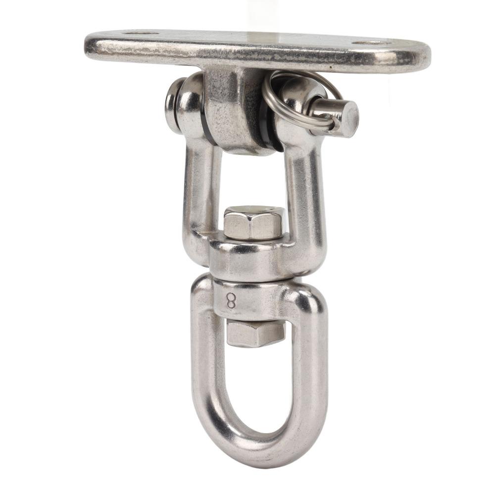 360 Degree Rotate Heavy Duty Swing Hook Stainless Steel Swing Hanging Hook  Hammock Chair