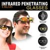 Infrared Penetrative Glasses Color-changing Safety Glasses Home Decoration Electric Welding Lumbering Dustproof Prevent Wood Crumbs Eye Protection