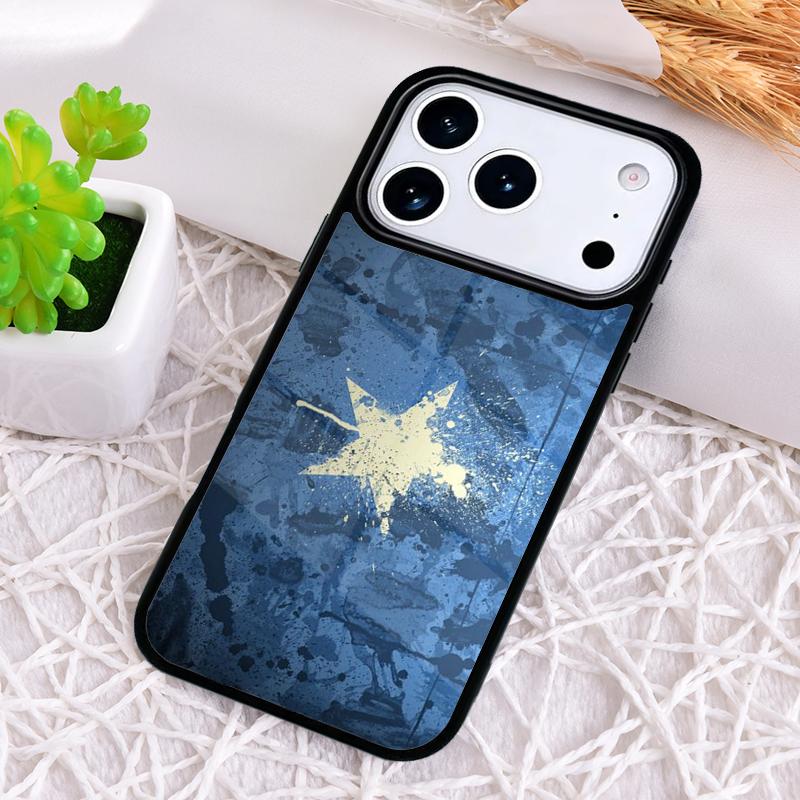 Ударопрочный чехол для телефона с гербом и флагом Сомали для iPhone 17 Air 16e 15 11 12 14 13 Pro Max Чехол Coque
