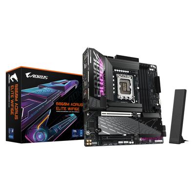 Материнская плата GIGABYTE B860M AORUS ELITE WIFI6E MB6791 Micro-ATX