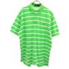 Polo by Ralph Lauren Border Pattern Short Sleeve Polo Shirt Kanoko Fabric Men's Used