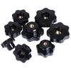 M5/M6/M8/M10/M12 Female Thread Seven Star Shaped Head Clamping Nuts Knob