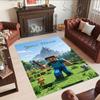 Minecraft Customized Name Floor Rug Office Rug Design For Dining Room Balcony Hallway Entryway Antislip Carpet Anime Office Decor