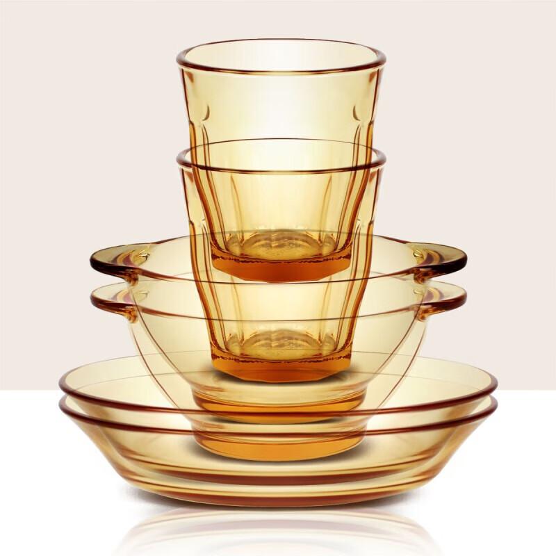 Platinum Collection 10-Piece Borosilicate Glass Dinnerware Set