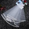 One Layer Lace Wedding Headdress Wedding Gauze Bride Accessories Bridal Veil Bride's Head Gauze