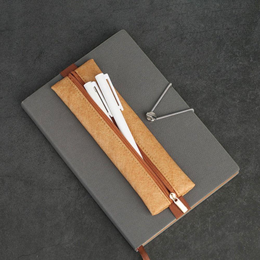 Portable Pen Bag Elastic Buckle Pen Clip Lightweight Pen Holder Office Meeting