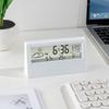 Термо-гигрометр Часы Креативный Погодный Дисплей Электронный Будильник Настольный Декор Для Гостиной Спальни