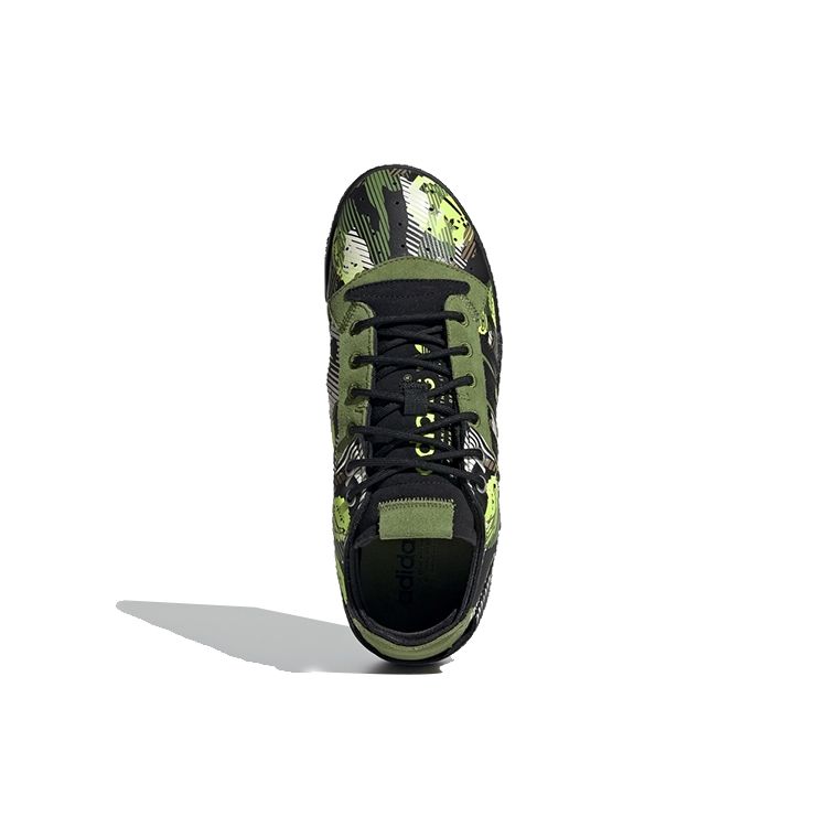 adidas Оригинальные кроссовки Rivalry Rmlow из синтетической кожи, дышащие кроссовки с низким верхом, унисекс, зеленый, черный GZ7841