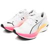 Puma Deviate Nitro 3 Удобные Прочные Дышащие Низкие Беговые Кроссовки Женские Беговые Кроссовки Белые 378450-04