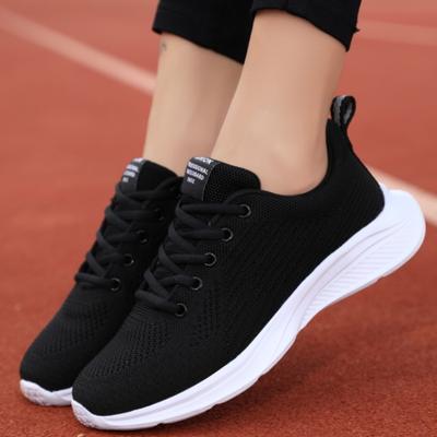 Весенние новые женские спортивные кроссовки с летающей сеткой, повседневные легкие кроссовки с мягкой подошвой
