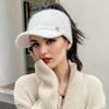 1 шт. Бейсболка Элегантная вязаная повязка на голову Теплота Посадка Подарок Регулируемая Повседневная Плотная Универсальная Спортивная кепка Игривая Многоцветная