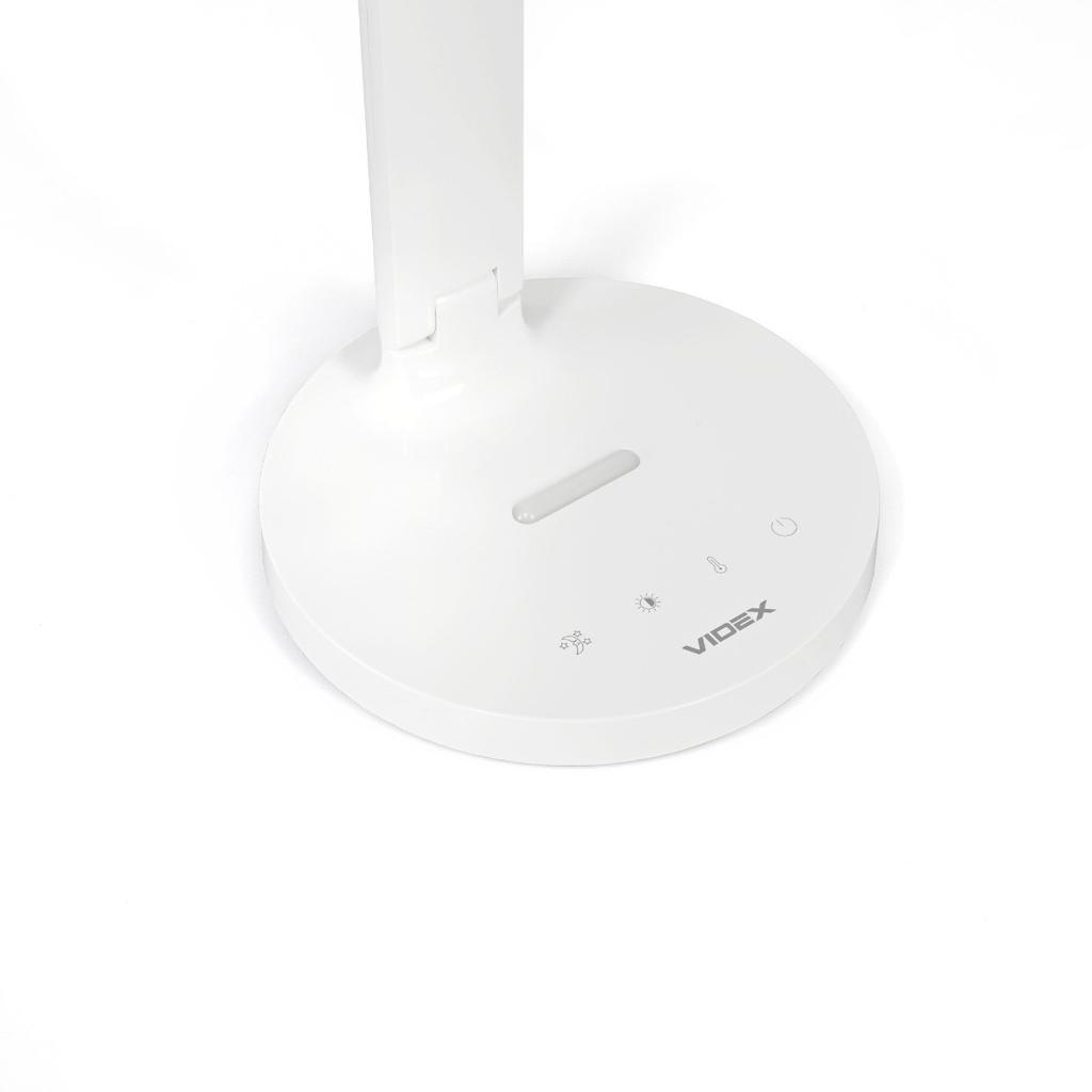 Lampka Biurkowa Akumulatorowa Led 5W 250Lm Ściemnialna Zmiana Barwy Videx