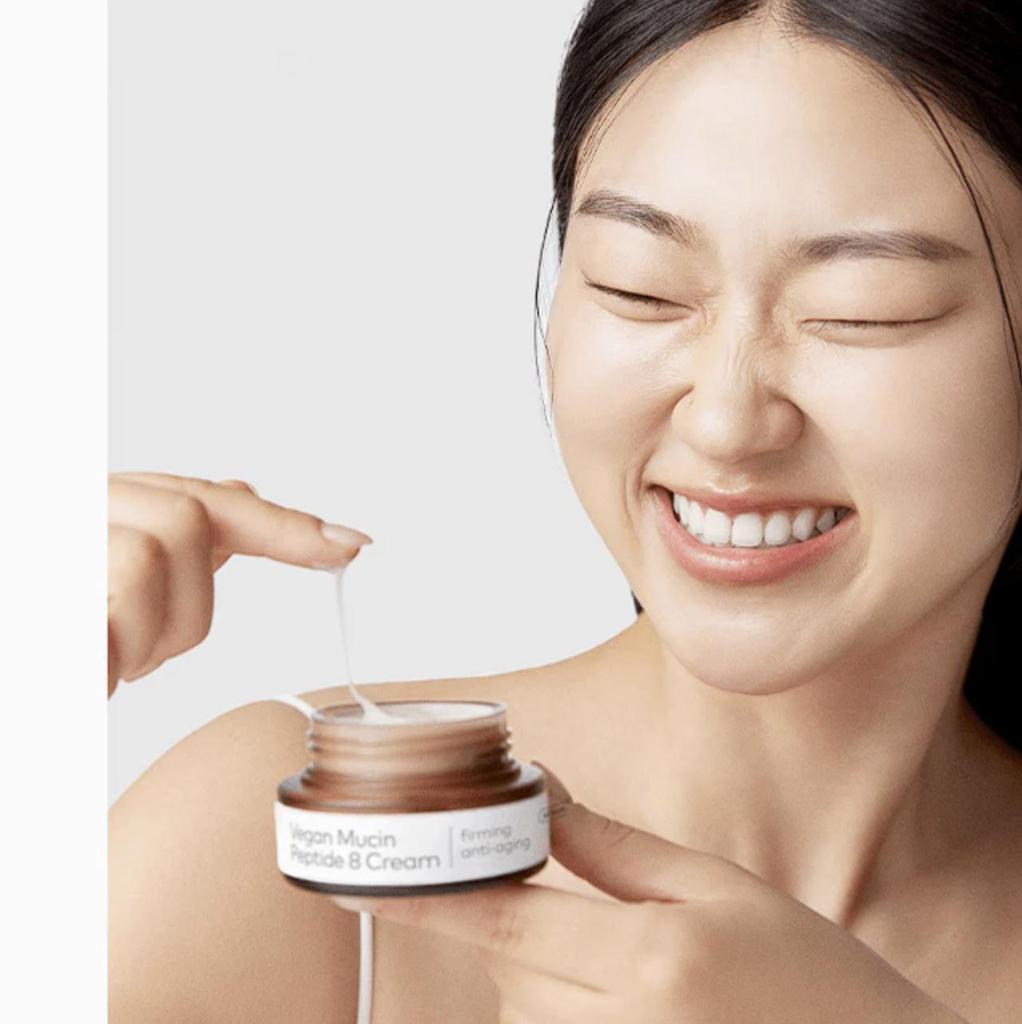 Крем The Face Shop Ultimate Vegan Mucin Peptide 8 50 мл