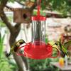 Кормушка для колибри, подвесная кормушка для диких птиц с 6 портами для кормления пчел, для декора газона в саду и патио