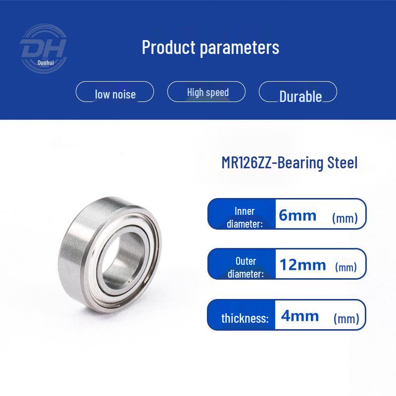 Rust-Proof Stainless Steel Miniature Pulley with Deep Groove Ball Bearing - Anti-Corrosion Gyroscope Ornament Accessory