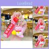 Adorable Lucky Fortune Cat Keychain Cute Soft Rubber Cartoon Charm For Bags And Keys
