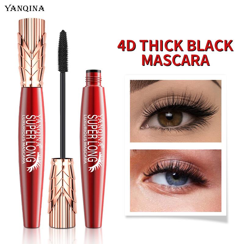 5D Silk Fibe Mascara Lengthening 5 Colors Lash Eyelash Extension Eye Lashes Crown Eye Black 4D Waterproof Non Smudging Slim, Thick, Curly Non Caking