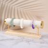Bracelet Display Stand Elegant Jewelry Organization Wooden Base Bangle Watch Storage Holder for Home