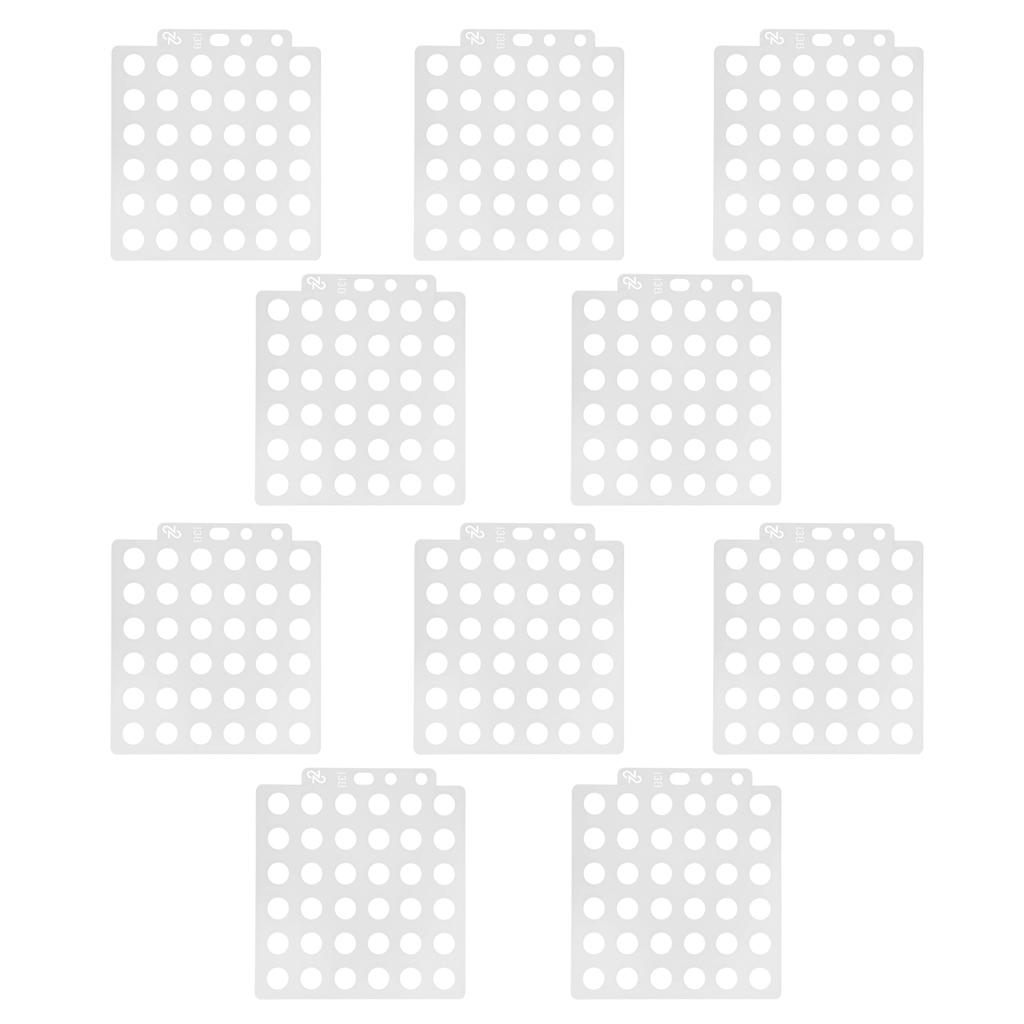 10 шт. шаблон для рисования, полые точки, спрей, ПЭТ-трафарет, вспомогательные инструменты для рисования