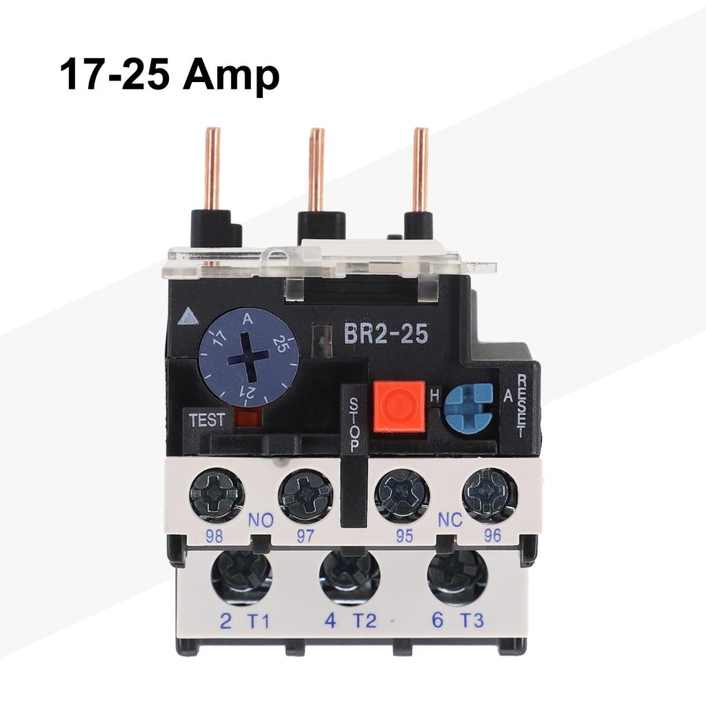 0.1-25Amp Motor Relay 3 Phase AC 50Hz/60Hz FR NR2-25