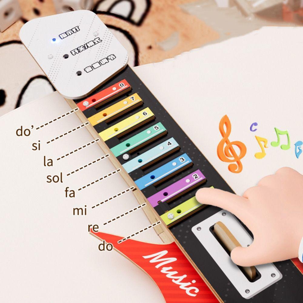 Sound Children's Music Guitar Toy DIY Assembly Music Instrument Toys  Kindergartens Toddlers