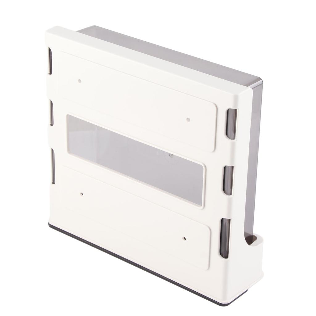 Under Desk Storage Box Large Capacity Plastic Adhesive Concealed Shelf Drawer Organizer for Phones