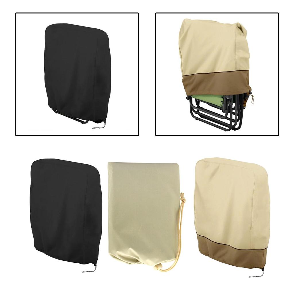 Чехол для складного стула, антигравитационный чехол для стула, защита от солнца, водонепроницаемый чехол для патио, стула для газона, дома, гаража, двора