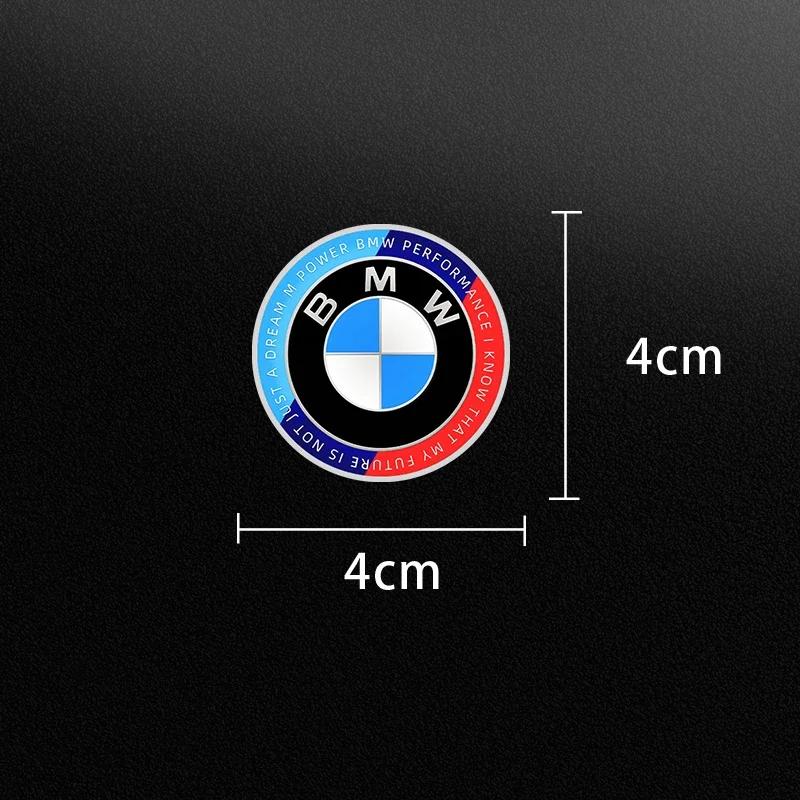 2025 Для BMW M X3 X5 X6 На подголовники передних сидений автомобиля Наклейка с эмблемой Наклейки на боковые стекла автомобиля Для BMW 50th Kith F30 F10 E90 E34 E53 E61
