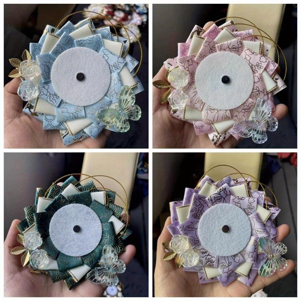 Kawaii Badge Holder Cute Creative Lacework Badge Decoration Girls Plush Badge Tray