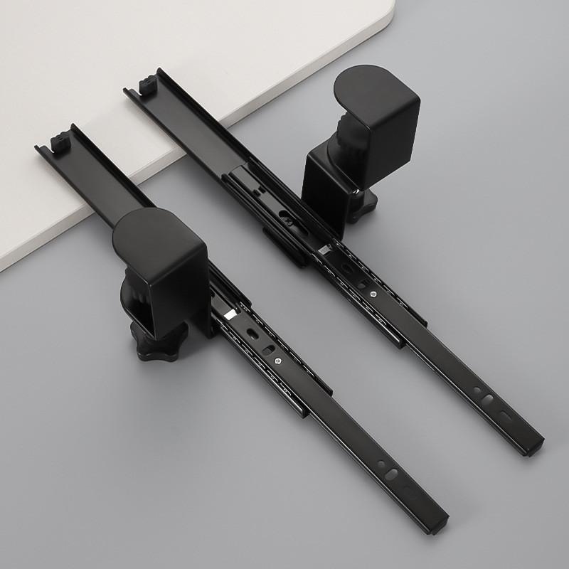 Держатель клавиатуры без сверления, настольный держатель для выдвижных ящиков, органайзер для компьютерной мыши, подставка под стол