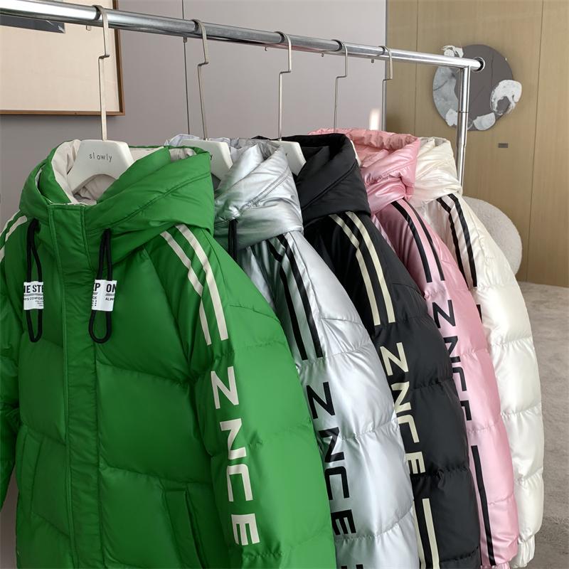 Unisex Winter Long Puffer Jacket For Men and Women 2023 New Thicken Warm 90% White Duck Down Coat Winter Hooded Parkas