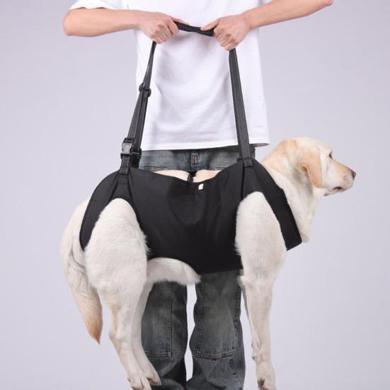 Dog Lift Harness Full Body Support Rehabilitation Dog Sling Carrier Adjustable Recovery Dog Lifter Vest for Old Joint Injuries Arthritis Disabled Dogs