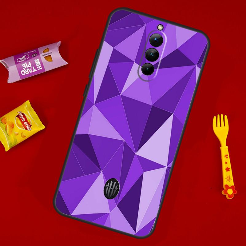 Геометрический абстрактный кристальный чехол для ZTE Nubia Red Magic 8S 9S 10S 8 9 10 11 Pro Plus 6 7 6S 7S Pro 6R 5G 10 Air