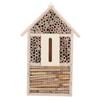 Wooden Insect Bee House Shelter Garden Nesting Box Handicrafts Outdoor Ornament Decoration
