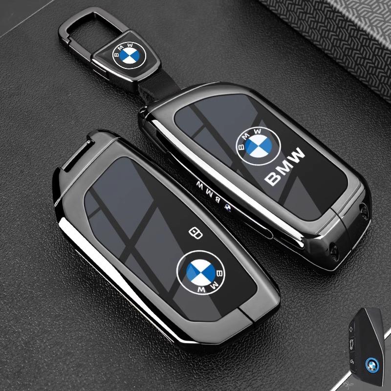 MHLZ2 Hot 2025 Zinc Alloy Car Smart Remote Key Case Cover Shell for 2023 BMW X1 IX XM X5 X6 X7 I7 G07 G09 G18 G70 G81 X4M LCI M3 I20 7