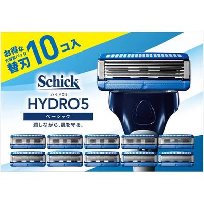 Бритва Schick Hydro5 Basic Сменные лезвия 5 лезвий Упаковка 10 шт.