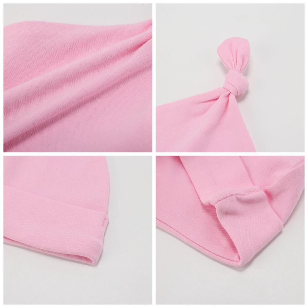 5 шт., шапки унисекс для новорожденных, хлопковые мягкие эластичные шапочки для новорожденных, аксессуары для чепчика для младенцев