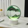 Bedroom Decorations Night Light Hourglass Light Desktop Ornament Sandscape Lamp Quicksand Painting