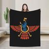 Shir o Khorshid Vintage Persian Map Blankets Adults Flannel Bedding Throws For Home Decor Super Soft Quality Bedspread