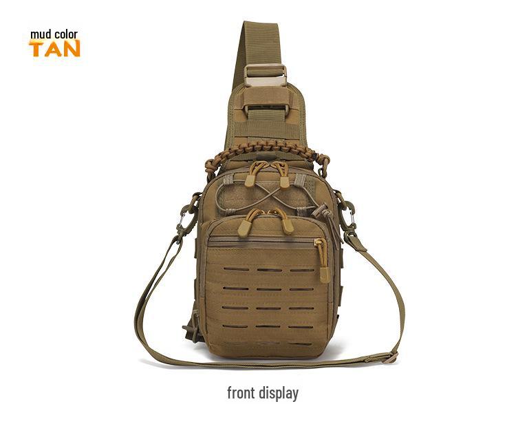 Спортивная тактическая сумка через плечо с камуфляжным принтом