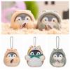 Decoration Bag Decorating Keychain Pendant Pretending Hamster Dog Stuffed Animal Penguin Plush Doll