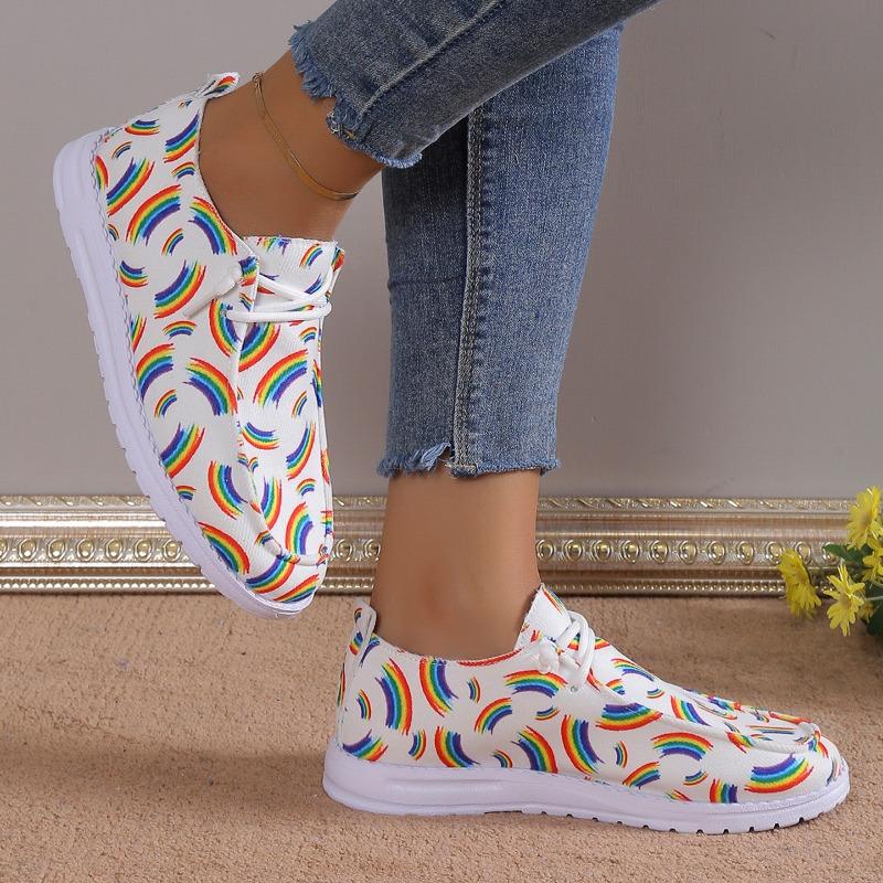 2024 Осенние модные кроссовки на низком каблуке Женская обувь Высококачественная женская обувь на шнуровке из вулканизированной стали