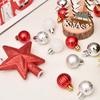 30pcs Christmas Balls Set Xmas Tree Ornaments Baubles Birthday Party Wedding Event Decor Supplies