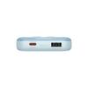 Baseus Comet Series Powerbank With Display 10000Mah 22.5W - Blue + Usb-A - Usb-C 0.3M Cable - White
