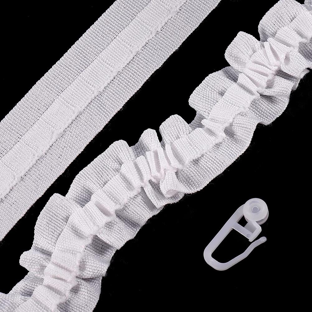 Шторная лента Шторный аксессуар Многоразовая шторная оборка Лента Шнурок для штор Набор для плиссированной головы шторы