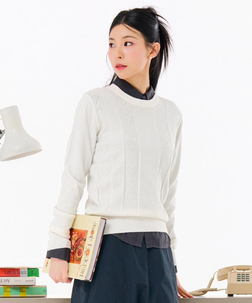 CHASECULT Women'S Crew Neck Sweater-Farg5262B0A