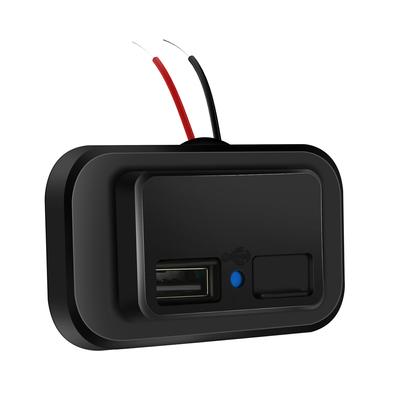 Двойной USB-разъем 3,1 А, автомобильный адаптер для зарядки, розетка 12–24 В с пылезащитным колпачком для автомобиля, автобуса, грузовика, автофургона