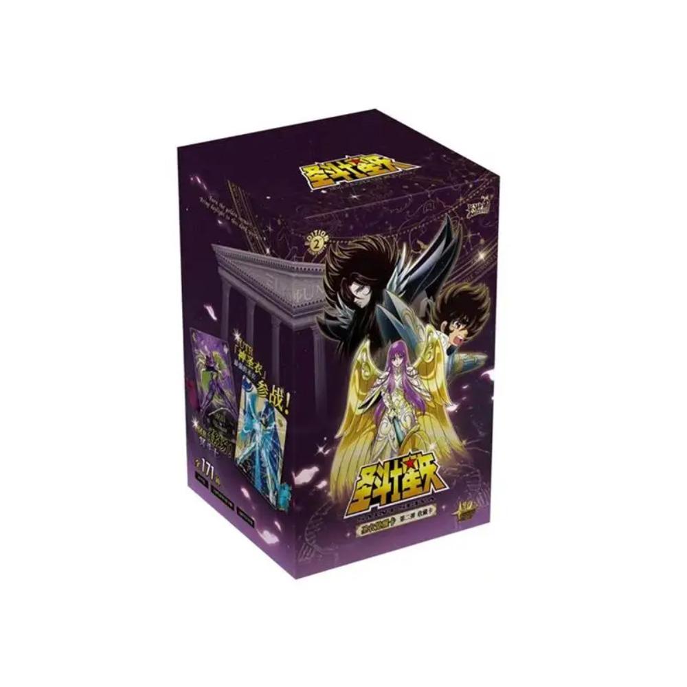 Оригинальные Коллекционные Карты KAYOU Saint Seiya Manga Version Пакетик Контракт Том 1 Аниме TCG Редкие Коллекционные Торговые Карты Подарки Игрушки