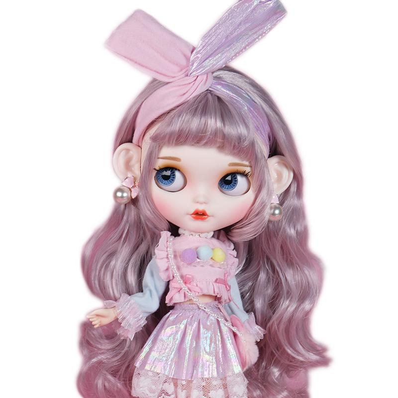 ICY DBS Blyth Doll 1/6 BJD Аниме Кукла Совместное тело Белая кожа Матовое лицо Специальный комплект, включая одежду Обувь Руки 30 см ИГРУШКА