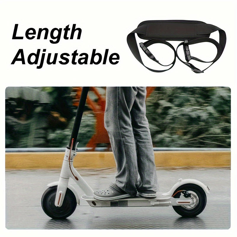 Черный Регулируемый Складной Велосипедный Плечевой Ремень для Снижения Нагрузки Плечевой Ремень для Самоката Пляжное Кресло Хранение Переноска